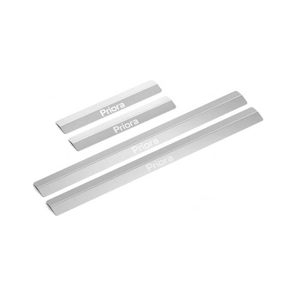 Изображение товара Накладки порогов AutoMax 4 шт, Lada Priora 2007-2018 AMLAPRI01