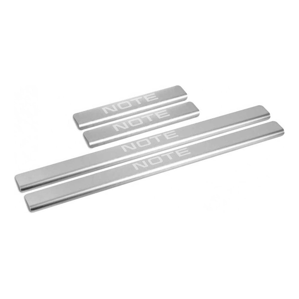 Изображение товара Накладки порогов AutoMax для Nissan Note 2012-2020, 4 шт