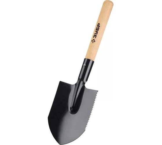 Изображение товара Туристическая лопата ЗУБР Мастер 210x154x550 мм, полотно 1.5 мм 39571