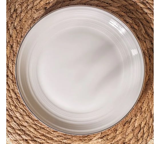 Изображение товара Десертная тарелка FIORETTA FIESTA белый 21 см TDP721