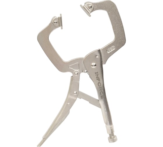 Изображение товара Ручные тиски Inforce с С-образным захватом 280 мм 06-03-49