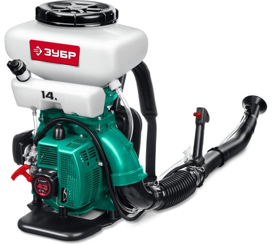 Изображение товара Бензиновый опрыскиватель ЗУБР 14 л, 2.5 л.с. ОПБ-14-43
