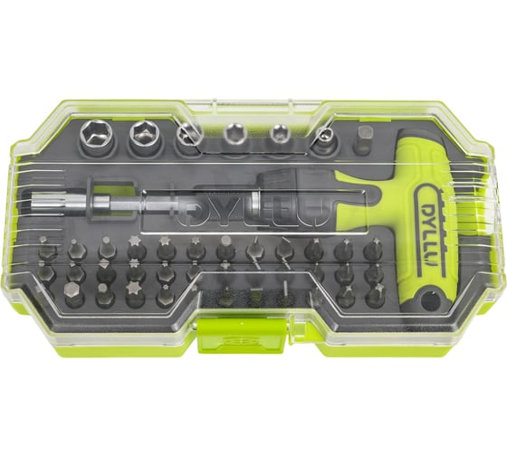 Изображение товара Набор битов DYLLU  45 шт, 25-28 мм, для отвертки с T-образной ручкой DTSS8B28 DTSS8B45
