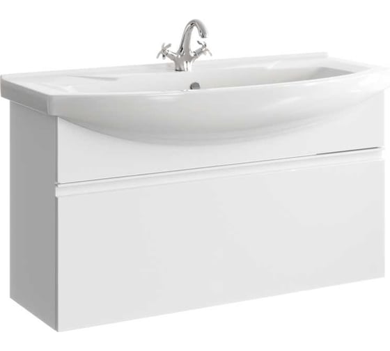 Изображение товара Подвесная тумба AQWELLA Rodos 107 см в цвете белый ROD01101