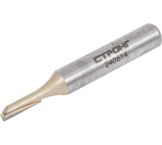 Изображение товара Фреза прямая пазовая по дереву 8х4Dх12H мм Strong СТФ-10010004