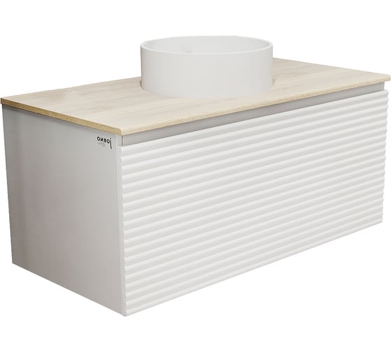 Изображение товара Подвесная тумба Jorno Cossety 100 см для раковины 18789990 Coss.01.100, P, W-DG, JR