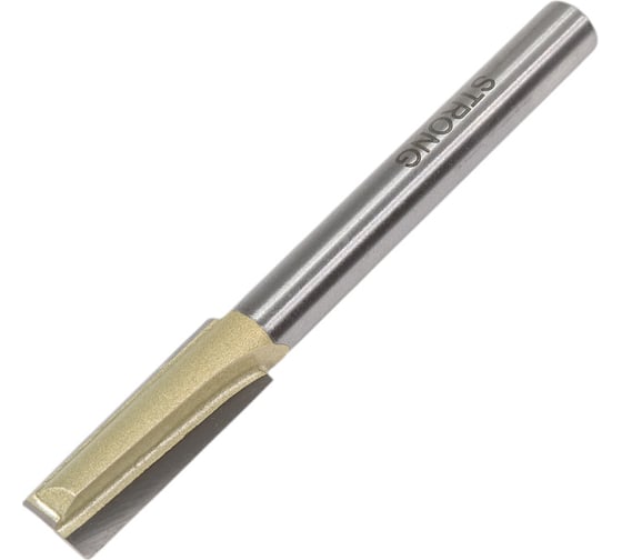 Изображение товара Фреза прямая пазовая по дереву (10х30 мм; хвостовик 8 мм) Strong СТФ-10070010