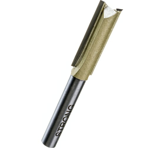 Изображение товара Фреза прямая пазовая по дереву (8х25 мм; хвостовик 6 мм) Strong СТФ-10030008