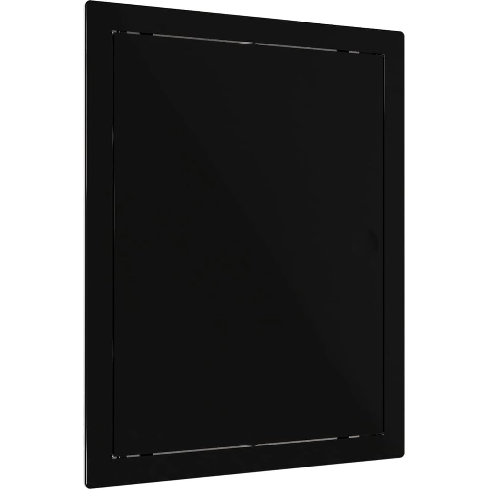 Люк ревизионный EVECS LN фланец, 150х200, нажимной, 172х222, пластик, Black L1520N black