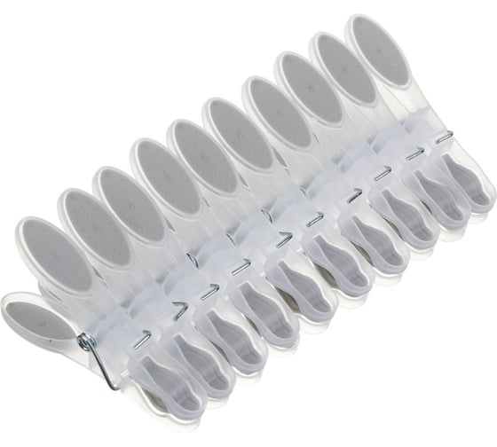 Изображение товара Набор прищепок VETTA полипропилен, металл, 10 штук 453-137