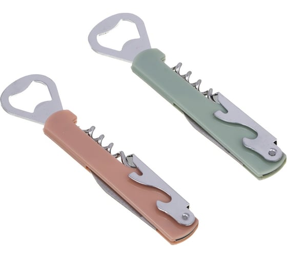 Изображение товара Штопор VETTA Классик 14х3,5 см нержавеющая сталь, полипропилен, 2 цвета 884-045