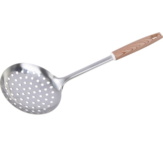 Изображение товара Шумовка VETTA 34,5х11,5 см, нержавеющая сталь, полипропилен 882-418