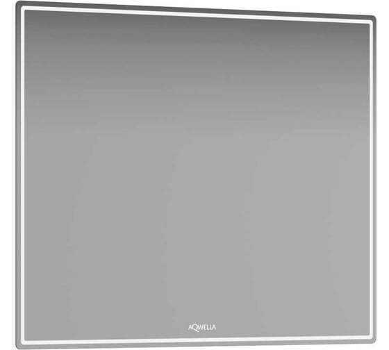 Изображение товара Зеркало со светодиодной подсветкой AQWELLA UM 80 см сенсорным выключателем и регулятором освещенности. UM0208