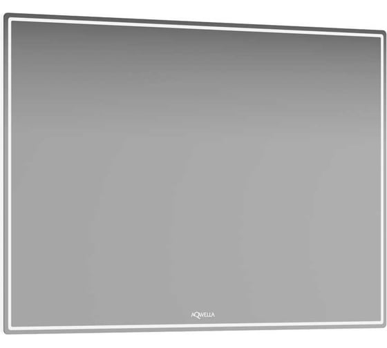 Изображение товара Зеркало со светодиодной подсветкой AQWELLA UM 100 см сенсорным выключателем и регулятором освещенности. UM0210