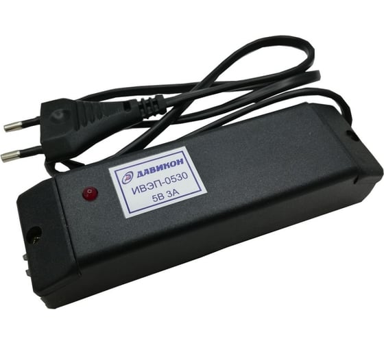 Изображение товара Блок питания ДАВИКОН AC/DC - стабилизированный ИВЭП-0530К