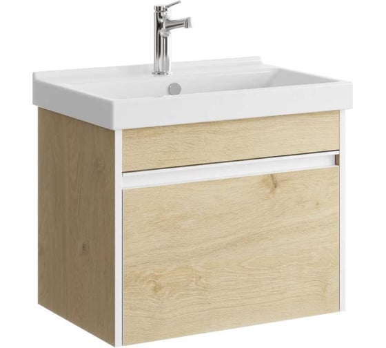 Изображение товара Подвесная тумба AQWELLA Urban 60 см в цвете дерево светлое URB0106DD