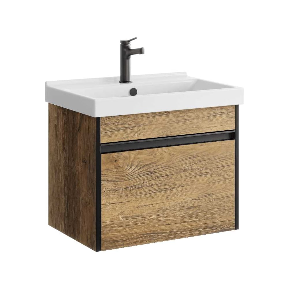 Изображение товара Подвесная тумба AQWELLA Urban 60 см дуб балтийский с ламинированным покрытием