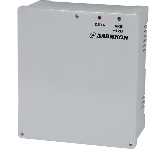 Изображение товара Бесперебойный блок питания с резервом ДАВИКОН ИВЭПР-1220П