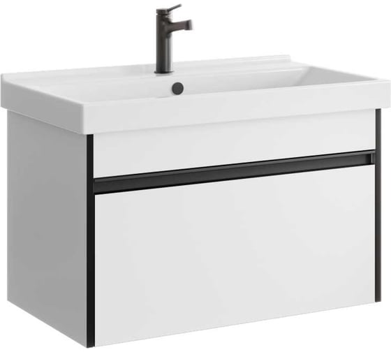 Изображение товара Подвесная тумба AQWELLA Urban 100 см в цвете белый URB0110W