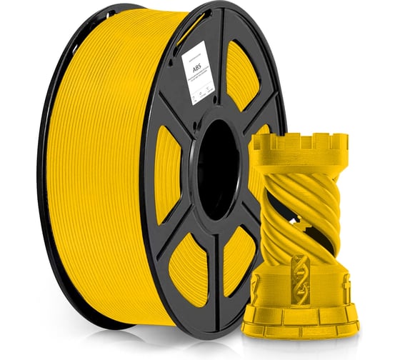 Изображение товара Пластик CS-3D-ABS-1KG-GOLDEN ABS/1.75мм/1кг/386м/золотистый Cactus 2061740