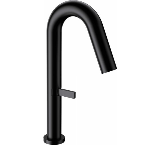 Изображение товара Смеситель для раковины высокий Wonzon & Woghand черный матовый WW-6068-MB