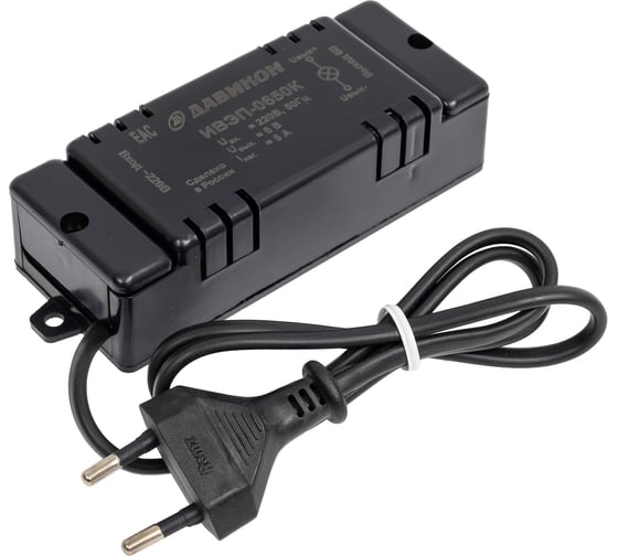 Изображение товара Блок питания ДАВИКОН AC/DC - стабилизированный ИВЭП-0650К