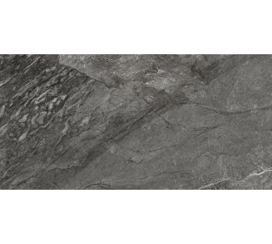 Изображение товара Керамогранит Delacora Slate Graphite матовый карвинг 300x600x9,5, 1,44 м2, графит D30005M