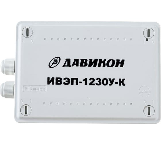 Изображение товара Блок питания ДАВИКОН AC/DC - стабилизированный ИВЭП-1230У-К