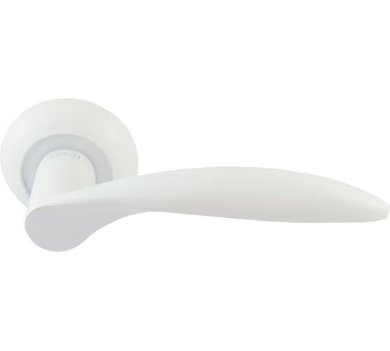 Изображение товара Дверная ручка НОРА-М 94А AL белый 17232