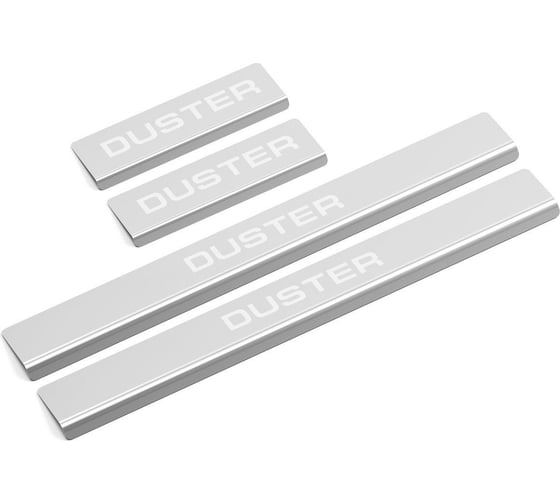 Изображение товара Накладки порогов AutoMax (4 шт.) Renault Duster 2010-2020 AMREDUS01