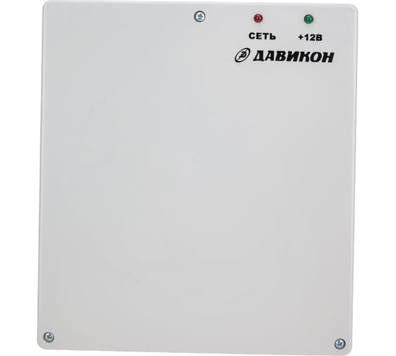 Изображение товара Блок питания ДАВИКОН AC/DC - стабилизированный ИВЭП-1260П-V8