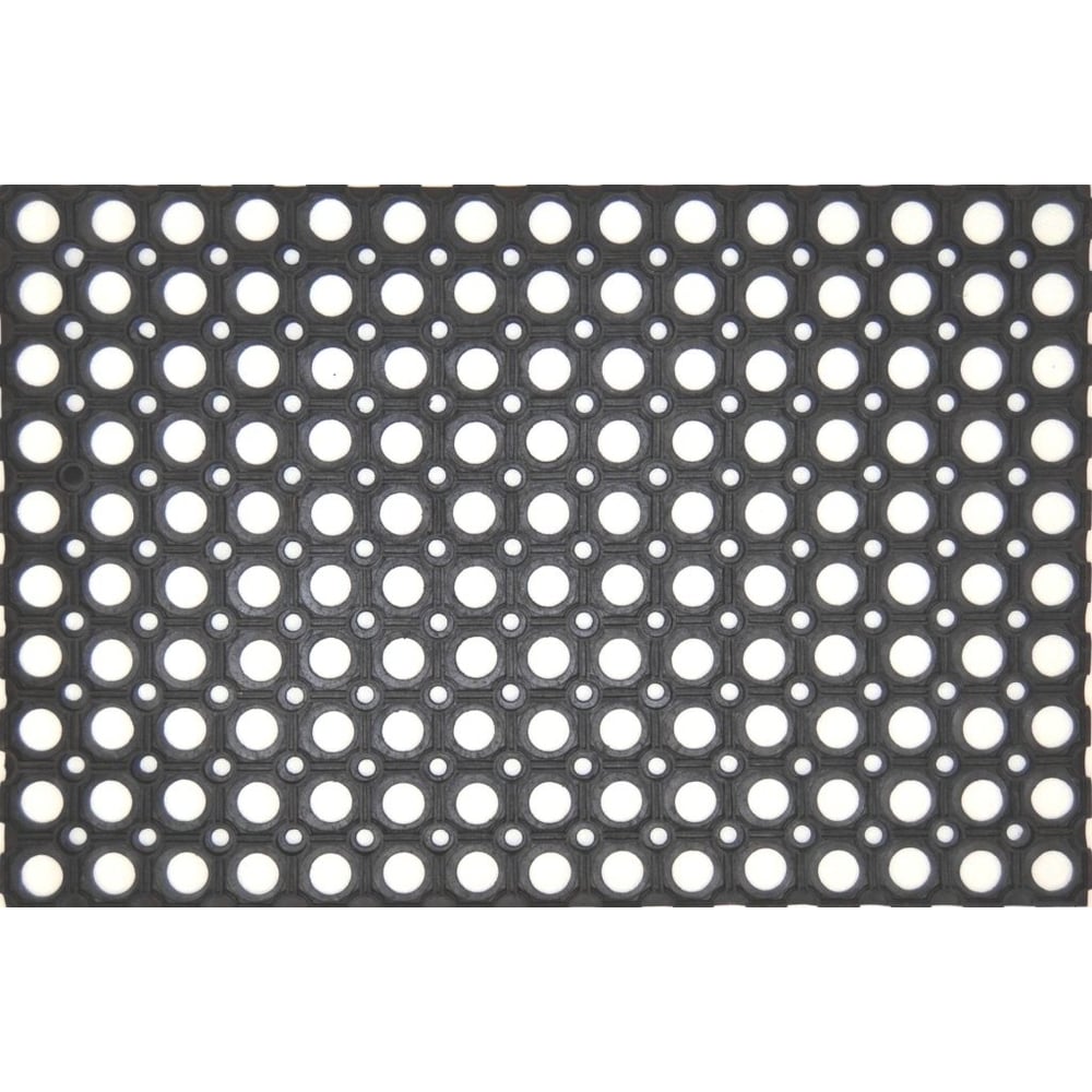 Придверный ячеистый коврик ComeForte коврик ячеистый грязесборный 100×150×1 6 см чёрный