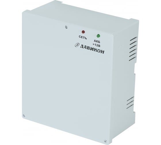 Изображение товара Бесперебойный блок питания с резервом ДАВИКОН ИВЭПР-1250П