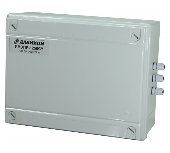 Изображение товара Бесперебойный блок питания с резервом ДАВИКОН ИВЭПР-1250СУ