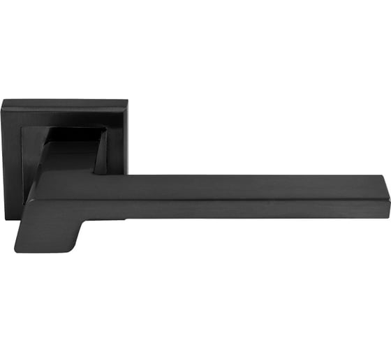 Изображение товара Дверная ручка НОРА-М 111К AL черный 17224