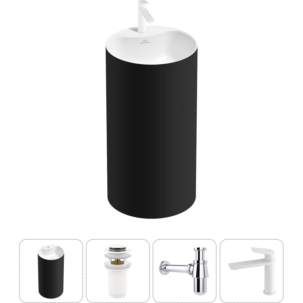 Изображение товара Напольная раковина Wellsee Chalice Perfection 20213025R