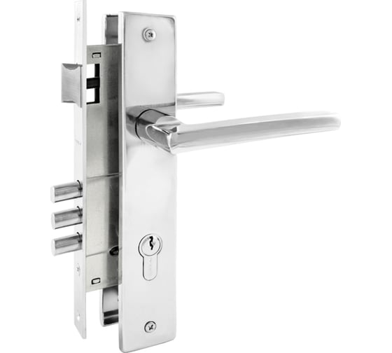 Изображение товара Врезной замок НОРА-М N 108-85 M хром 17105