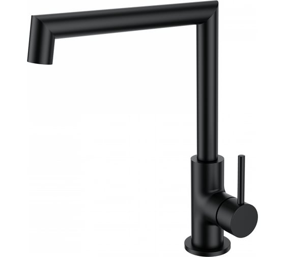 Изображение товара Смеситель для кухни Wonzon & Woghand черный матовый WW-L1005-MB