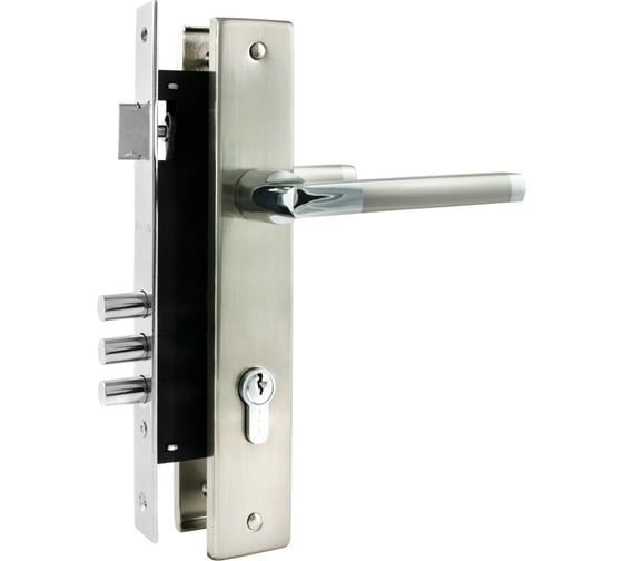 Изображение товара Врезной замок НОРА-М N 108-85 M матовый хром 17094