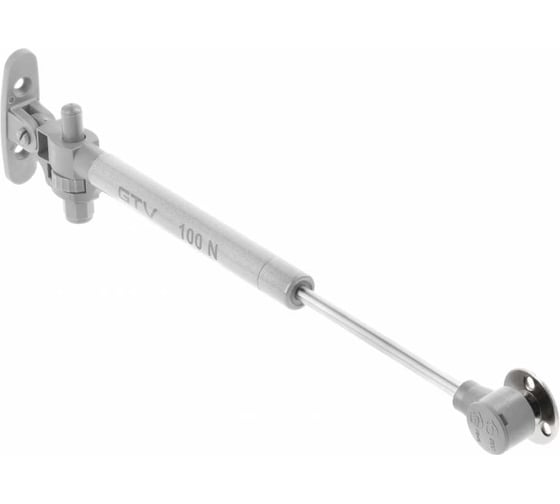 Изображение товара Газлифт мебельный GTV 100n, с амортизатором, цвет серый ( упаковка 10 шт) PD-GAM100-N02