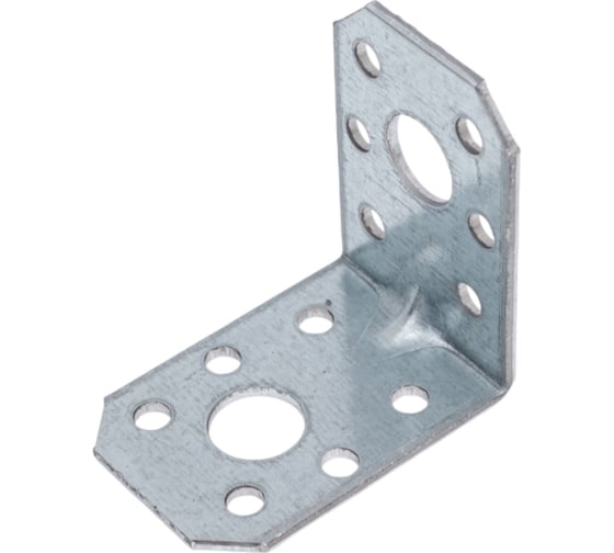 Изображение товара Пластина перфорированная ЦКИ угловая 50x50x35x2.0 усиленная Ц 5 шт 647950733