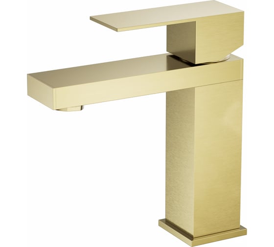 Изображение товара Смеситель для раковины Wonzon & Woghand брашированное золото WW-A40982-BG