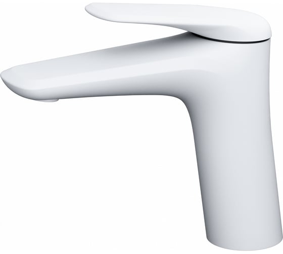 Изображение товара Смеситель для раковины Wonzon & Woghand белый матовый WW-A41222-MW