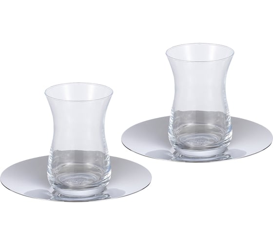 Изображение товара Набор чайный Gipfel Osman 2 армуда 170 мл, 2 блюдца 14 см 52511