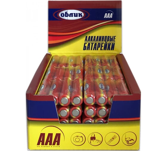 Изображение товара Батарейка Облик LR03 без блистера 96 7406