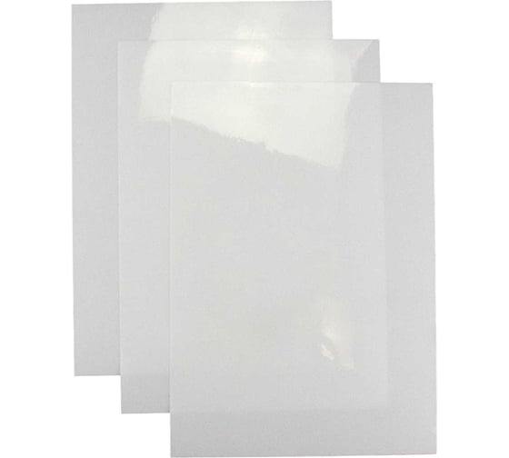 Изображение товара Этикетка в листах Формат СТ 210x297мм, полиэстер прозрачный глянцевый, 5шт/упак ST7950-210297-5