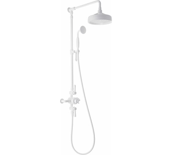 Изображение товара Душевая система с термостатом Wonzon & Woghand Белый матовый WW-B3041-MW