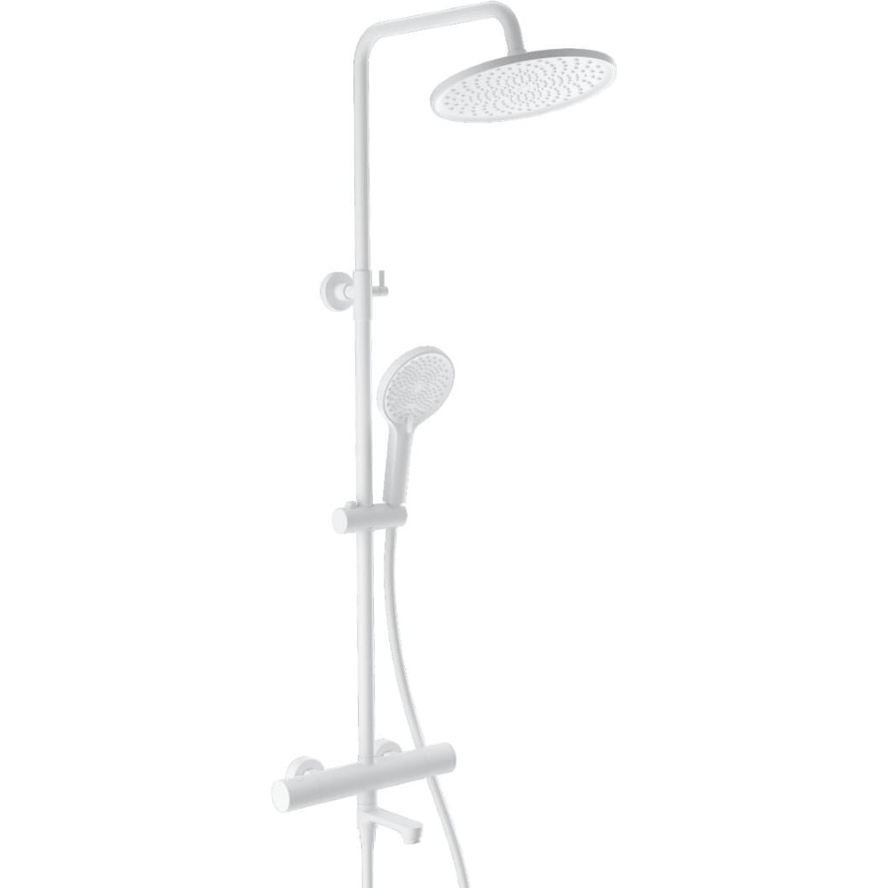 Изображение товара Душевая система с термостатом Wonzon & Woghand белый матовый WW-B3069-MW
