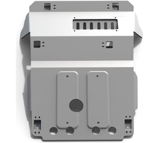 Изображение товара Защита картера Rival для Toyota Land Cruiser Prado 120 V - все 2002-2009, штампованная, алюминий 3.5731.1