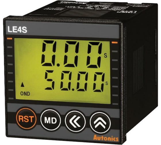 Изображение товара Цифровой таймер Autonics LE4S ЖК-экраном 24-240B, артикул 00000012682
